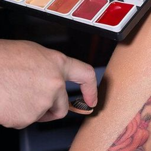 Tattoo Cover-Up with Makeup