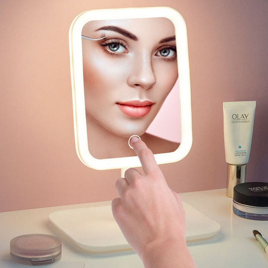 LED Makeup/Vanity Mirror With Adjustable Dimming