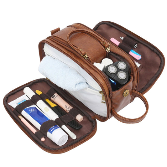 Leather Makeup Bag